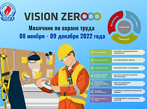 С 8 ноября по 9 декабря 2022 года в УП «МИНСКОБЛГАЗ» проходит месячник по охране труда 