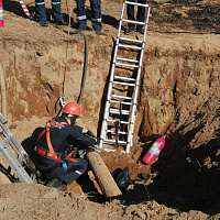 Противоаварийная тренировка проведена Воложинским РГС  ПУ «Дзержинскгаз» УП «МИНСКОБЛГАЗ»