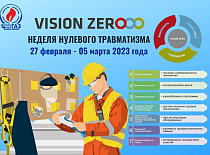 Неделя нулевого травматизма пройдет в УП «МИНСКОБЛГАЗ» с 27 февраля по 5 марта 2023 года